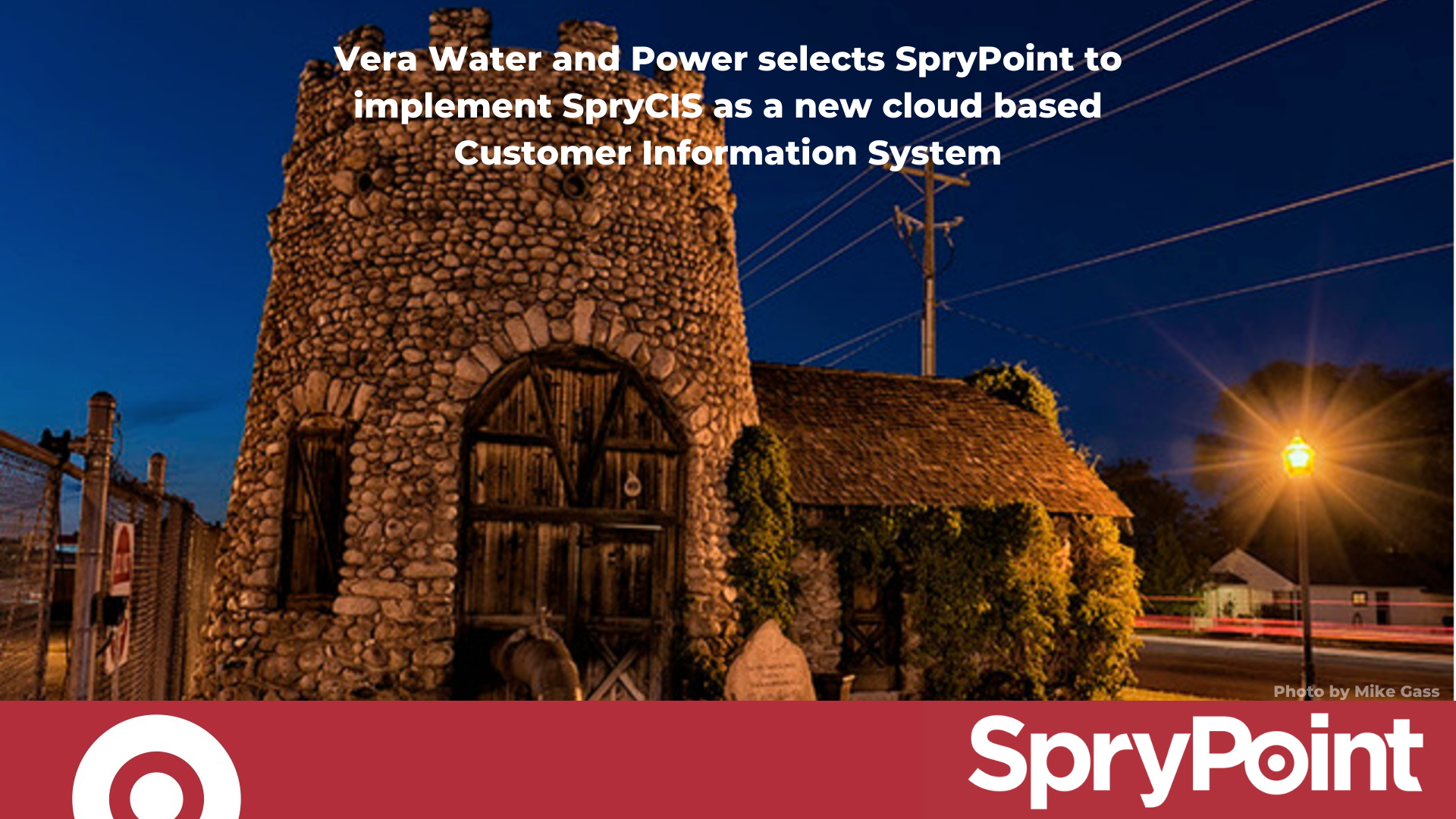 Vera Water and Power selects SpryPoint to implement SpryCIS as a new cloud based Customer Information System 