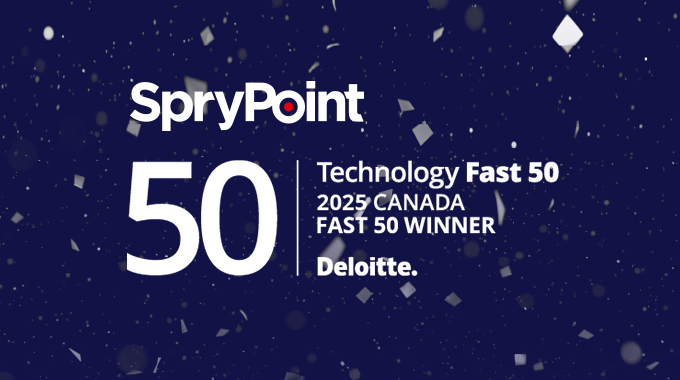 SpryPoint Named to Deloitte’s 2025 Technology Fast 50™ Canada